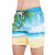 Front - Crosshatch Mens Dream Beach Swim Shorts