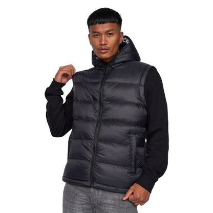 Front - Crosshatch Mens Stanfield Gilet