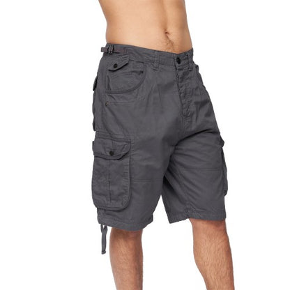 Front - Crosshatch Mens Jimster Cargo Shorts
