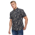 Front - Bewley & Ritch Mens Haltom Flowers And Birds Short-Sleeved Shirt