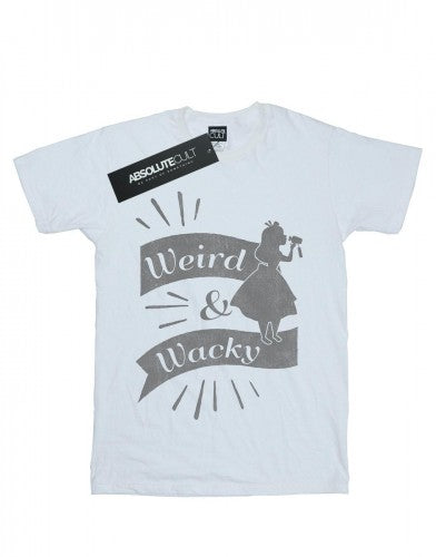 Baby Blue - Front - Disney Mens Alice In Wonderland Weird And Wacky T-Shirt
