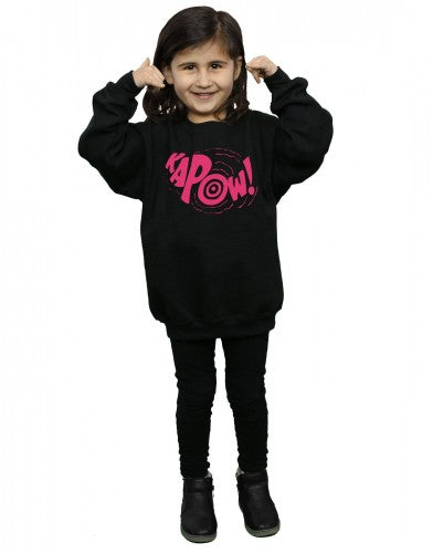 Black - Lifestyle - DC Comics Girls Batman TV Series Kapow Sweatshirt