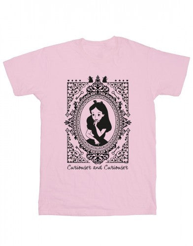 Front - Disney Mens Alice In Wonderland Frame T-Shirt
