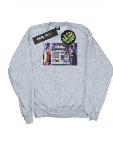 Front - DC Comics Boys Batman TV Series Batcomputer Sweatshirt