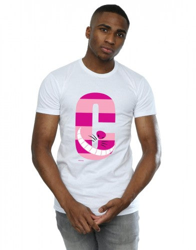 White - Back - Disney Mens Alphabet A Is For Alice T-Shirt