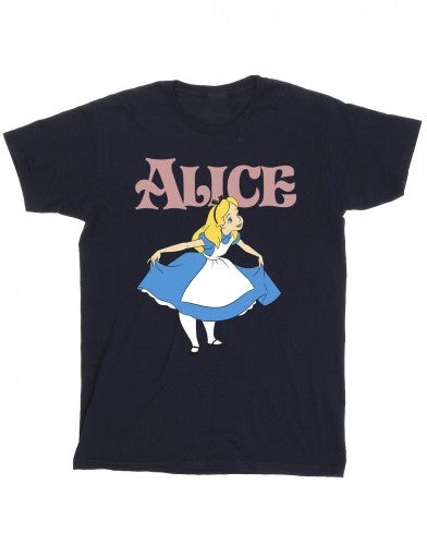 Front - Disney Mens Alice In Wonderland Take A Bow T-Shirt