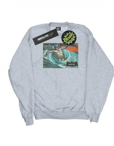 Front - DC Comics Boys Batman TV Series Whirlpool Sweatshirt