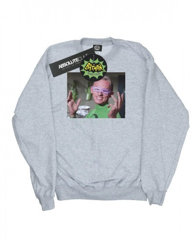Front - DC Comics Girls Batman TV Series The Riddler Photgraph Sweatshirt