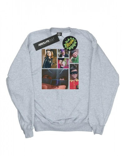 Front - DC Comics Girls Batman TV Series Class Photo Sweatshirt