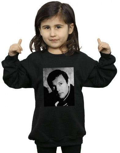 Black - Back - DC Comics Girls Batman TV Series Adam West Photograph Sweatshirt