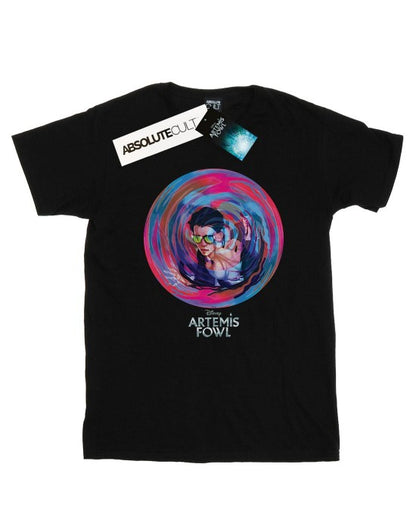 Front - Disney Womens/Ladies Artemis Fowl Portal Cotton Boyfriend T-Shirt