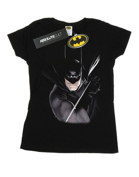 Front - DC Comics Womens/Ladies Batman By Alex Ross Cotton T-Shirt