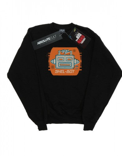 Front - The Big Bang Theory Mens Shel-Bot Icon Cotton Sweatshirt