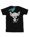 Front - Animaniacs Mens The Brain Classic Pose T-Shirt