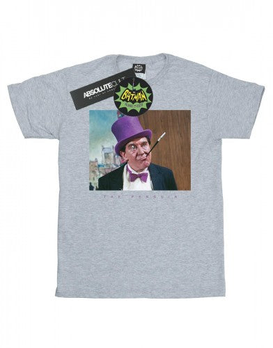 Front - DC Comics Boys Batman TV Series The Penguin Photograph T-Shirt