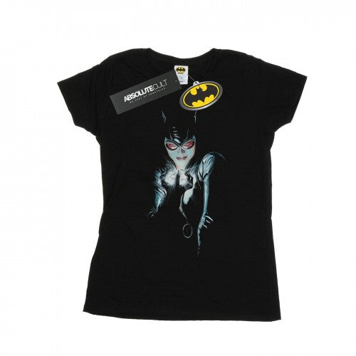 Front - DC Comics Womens/Ladies Batman Alex Ross Catwoman Cotton T-Shirt