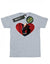 Front - DC Comics Girls Batman TV Series Catwoman Heart Cotton T-Shirt