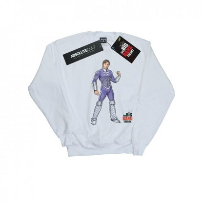 Front - The Big Bang Theory Mens Raj Superhero Cotton Sweatshirt