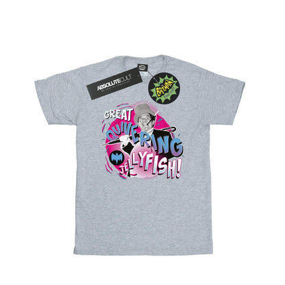 Front - DC Comics Girls Batman TV Series The Penguin Jellyfish Cotton T-Shirt
