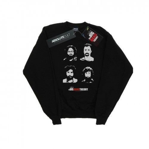 Front - The Big Bang Theory Mens Expedition Beards Cotton Sweatshirt