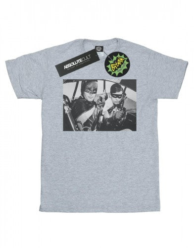 Front - DC Comics Boys Batman TV Series Ready For Action T-Shirt