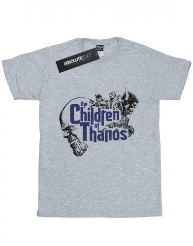 Front - Marvel Womens/Ladies Avengers Infinity War Children Of Thanos Cotton Boyfriend T-Shirt