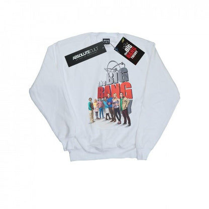 Front - The Big Bang Theory Mens Big Poster Cotton Sweatshirt