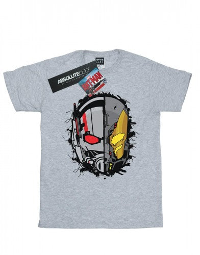 Front - Marvel Mens Ant-Man Split Helmet T-Shirt