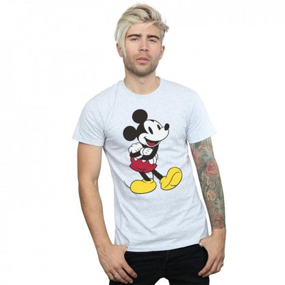 Sports Grey - Lifestyle - Disney Mens Classic Mickey Mouse T-Shirt