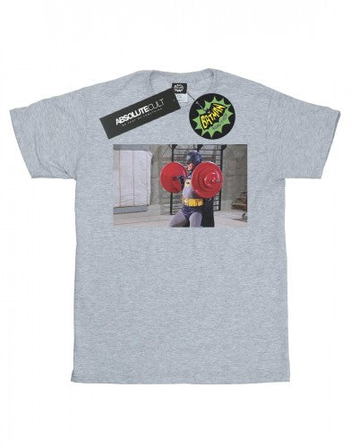 Front - DC Comics Girls Batman TV Series Bat Gains Cotton T-Shirt