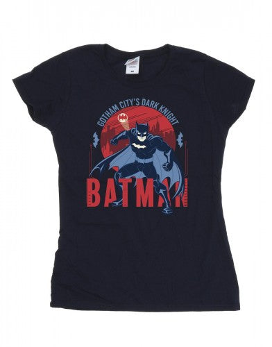 Front - DC Comics Womens/Ladies Batman Gotham City Cotton T-Shirt