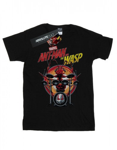Front - Marvel Mens Ant-Man And The Wasp Drummer Ant T-Shirt