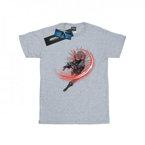 Front - DC Comics Mens Aquaman Black Manta Flash T-Shirt