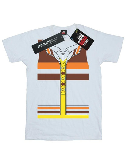 Front - Big Bang Theory Womens/Ladies Raj Koothrappali Costume Cotton Boyfriend T-Shirt