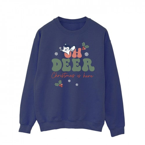 Front - Disney Mens Bambi Oh Deer Cotton Sweatshirt
