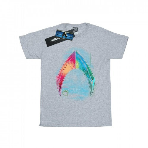 Front - DC Comics Mens Aquaman Mera Logo T-Shirt