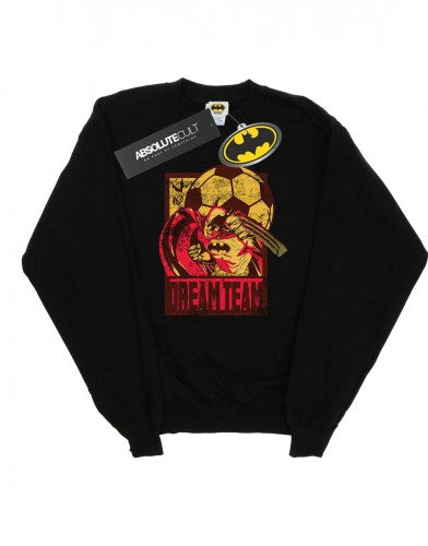 Front - DC Comics Mens Batman Football Dream Team Cotton Sweatshirt