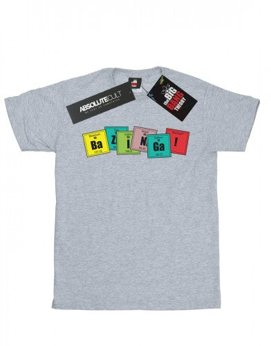 Front - The Big Bang Theory Womens/Ladies Bazinga Elements Cotton Boyfriend T-Shirt
