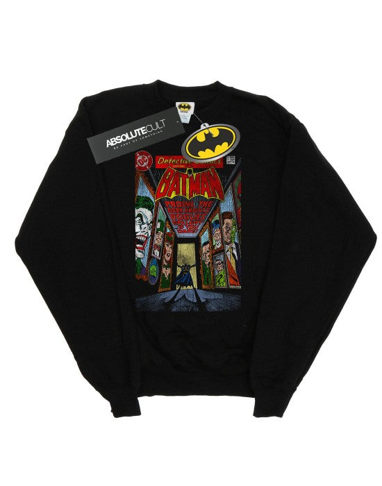 Front - DC Comics Mens Batman Rogues Gallery Cover Cotton Sweatshirt