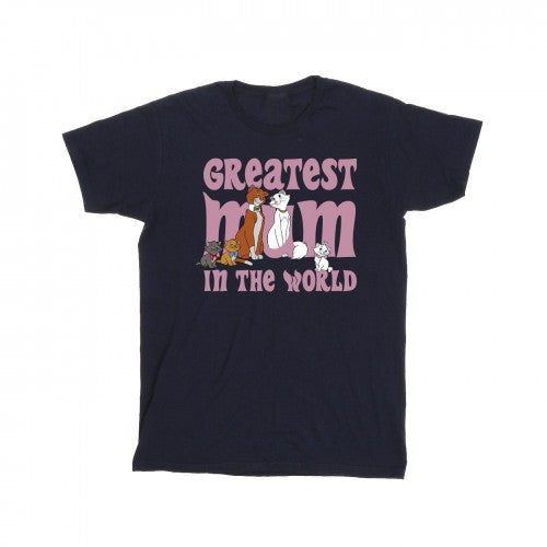 Front - Disney Mens The Aristocats Greatest Mum T-Shirt