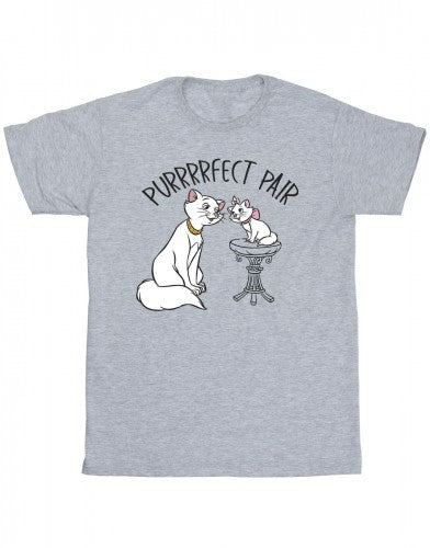 Front - Disney Mens The Aristocats Purrfect Pair T-Shirt
