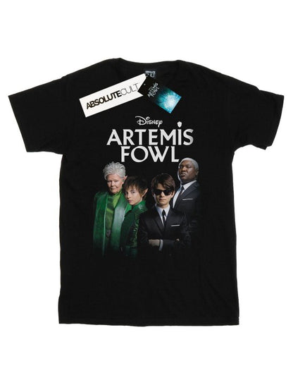 Front - Disney Mens Artemis Fowl Group Photo T-Shirt