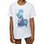 Front - Cinderella Girls Make Your Own Magic Silhouette Cotton T-Shirt