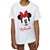Front - Disney Girls Minnie Mouse Face Cotton T-Shirt