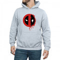 Front - Deadpool Mens Paint Splatter Logo Hoodie