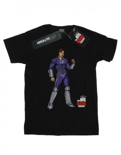 Front - The Big Bang Theory Mens Raj Superhero T-Shirt