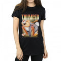 Front - Bambi Womens/Ladies Thumper Montage Cotton Boyfriend T-Shirt