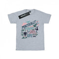 Sports Grey - Back - Mary Poppins Girls Practically Perfect In Every Way Cotton T-Shirt