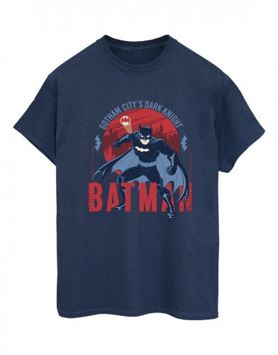 Front - DC Comics Womens/Ladies Batman Gotham City Cotton Boyfriend T-Shirt