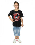 Black - Lifestyle - Harley Quinn Girls Chibi Cotton T-Shirt